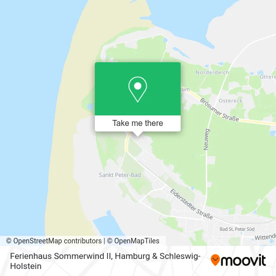 Карта Ferienhaus Sommerwind II