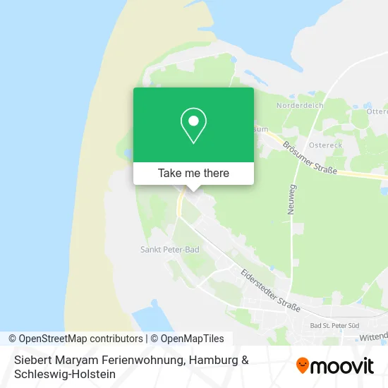 Карта Siebert Maryam Ferienwohnung