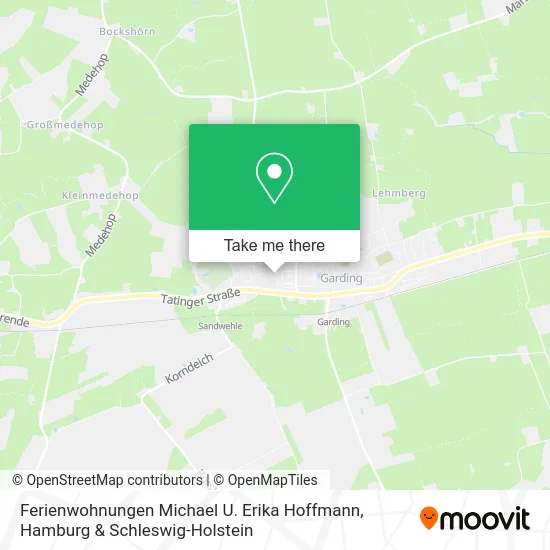 Карта Ferienwohnungen Michael U. Erika Hoffmann