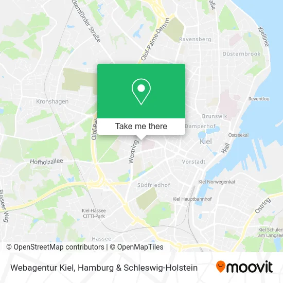 Webagentur Kiel map