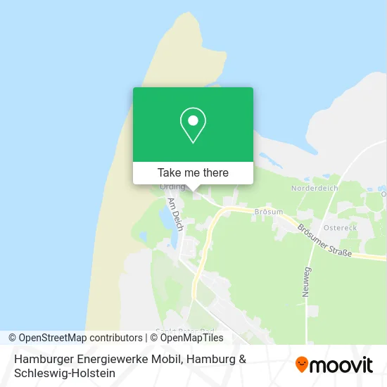 Карта Hamburger Energiewerke Mobil