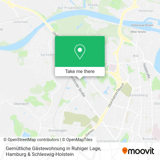 Карта Gemütliche Gästewohnung in Ruhiger Lage