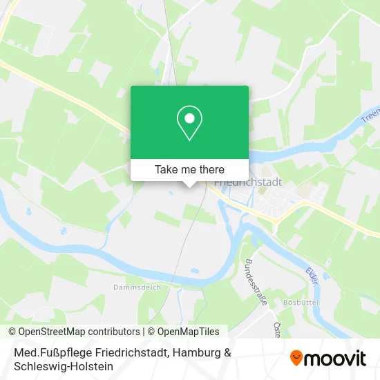 Карта Med.Fußpflege Friedrichstadt