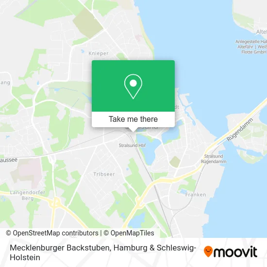 Карта Mecklenburger Backstuben