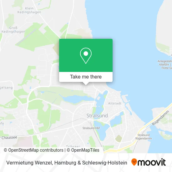 Карта Vermietung Wenzel