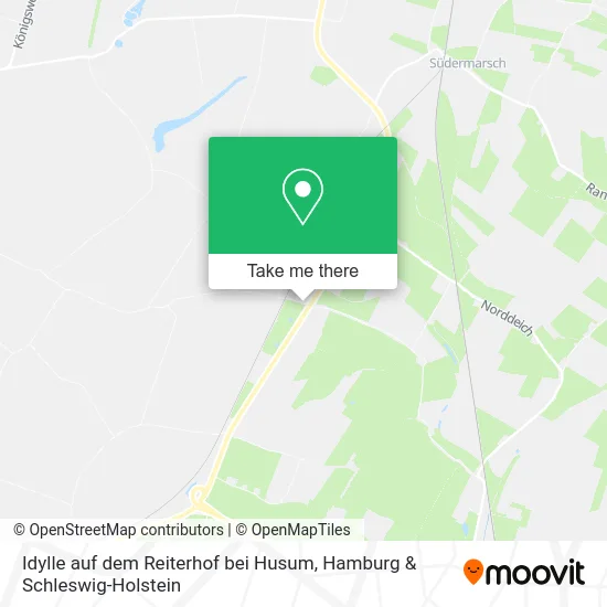 Карта Idylle auf dem Reiterhof bei Husum