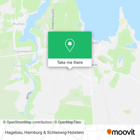 Hagebau map