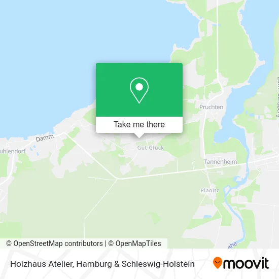 Holzhaus Atelier map