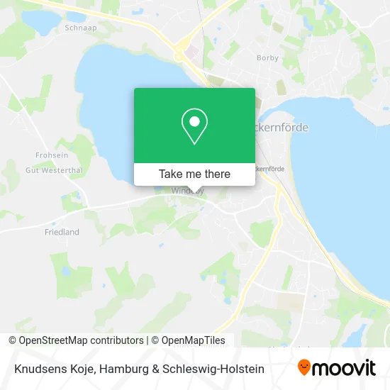 Knudsens Koje map