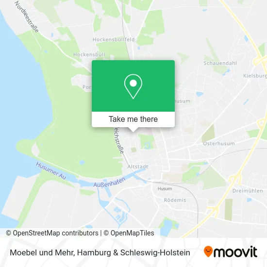 Moebel und Mehr map