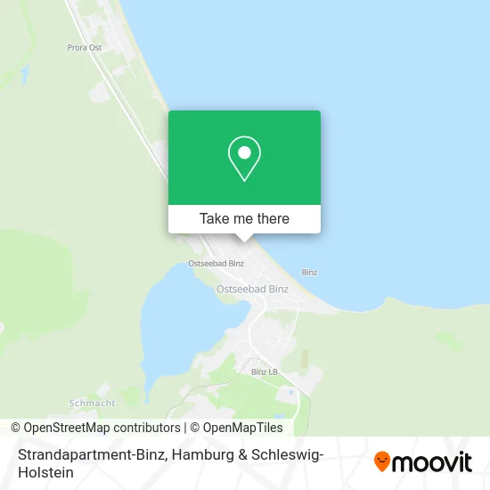 Карта Strandapartment-Binz