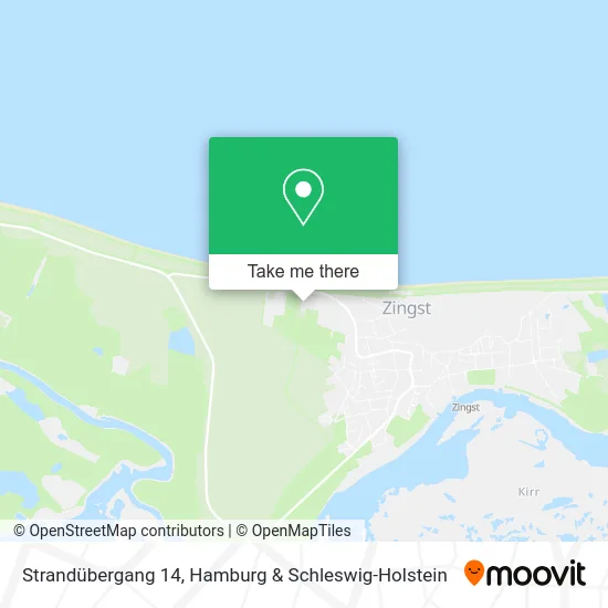 Карта Strandübergang 14