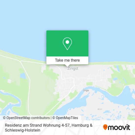 Карта Residenz am Strand Wohnung 4-57