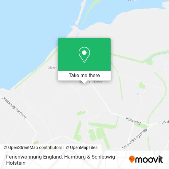 Карта Ferienwohnung England