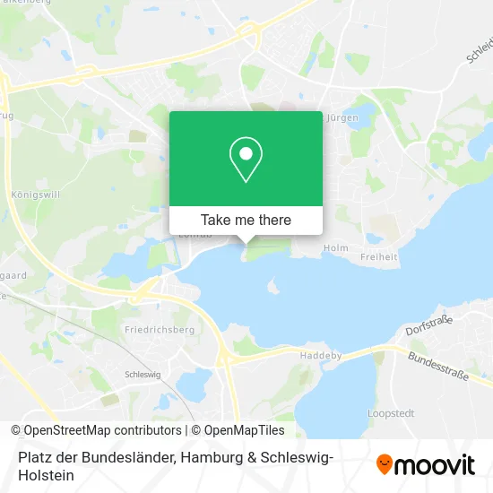 Platz der Bundesländer map