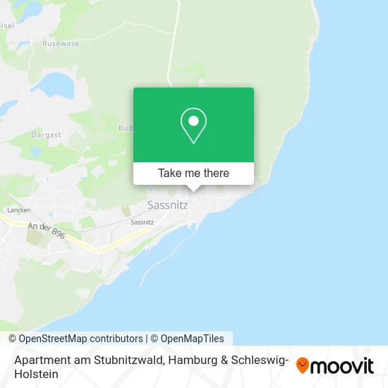 Карта Apartment am Stubnitzwald