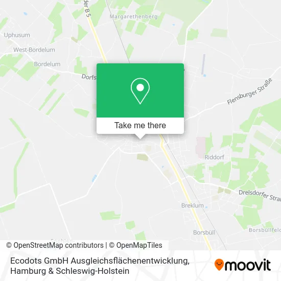 Карта Ecodots GmbH Ausgleichsflächenentwicklung
