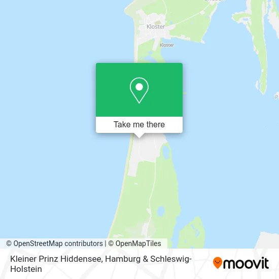 Карта Kleiner Prinz Hiddensee