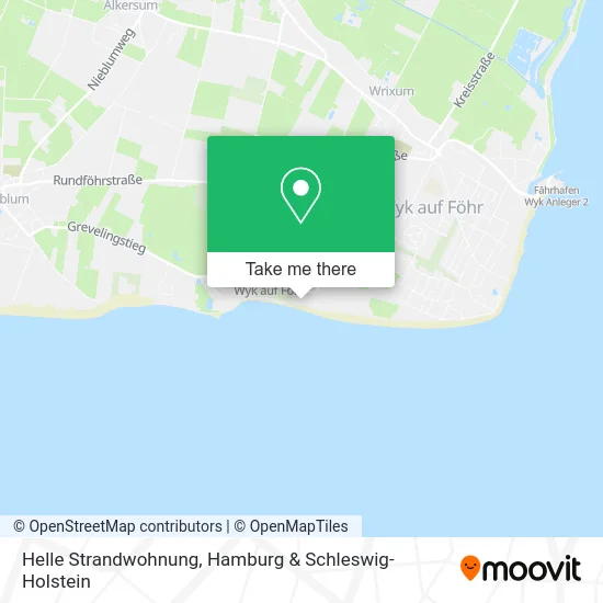 Карта Helle Strandwohnung