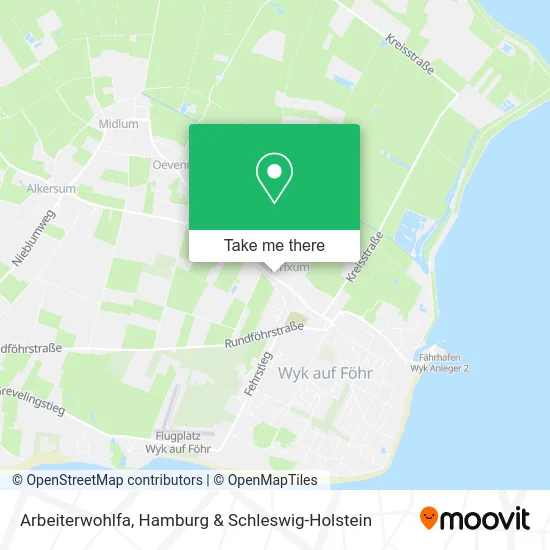 Карта Arbeiterwohlfa