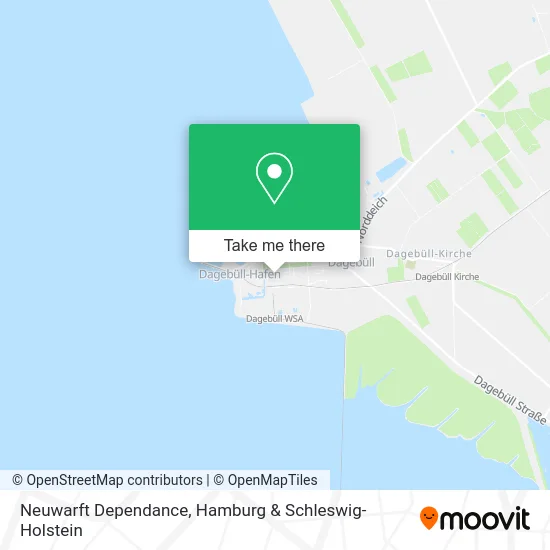 Карта Neuwarft Dependance