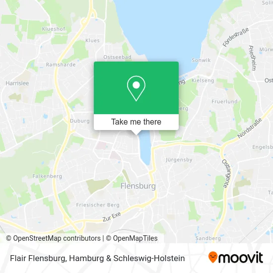 Карта Flair Flensburg