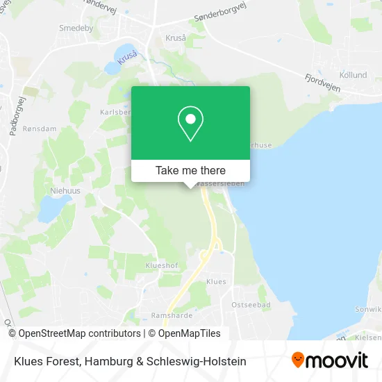 Карта Klues Forest