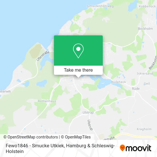 Карта Fewo1846 - Smucke Utkiek