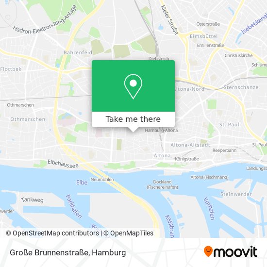 Große Brunnenstraße map