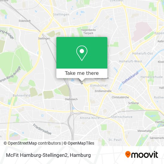 Карта McFit Hamburg-Stellingen2