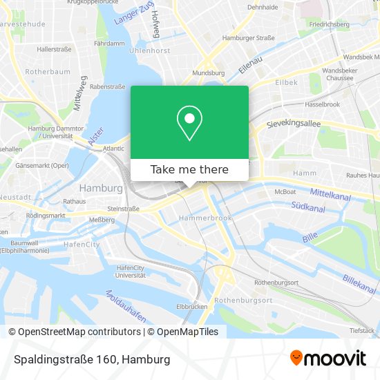 Spaldingstraße 160 map