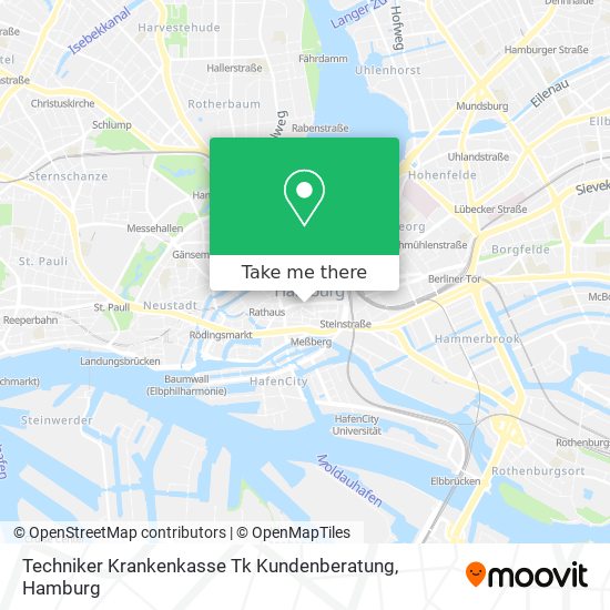 Techniker Krankenkasse Tk Kundenberatung map