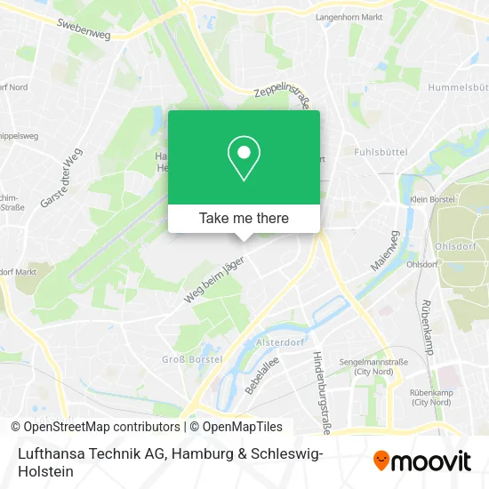 Lufthansa Technik AG map