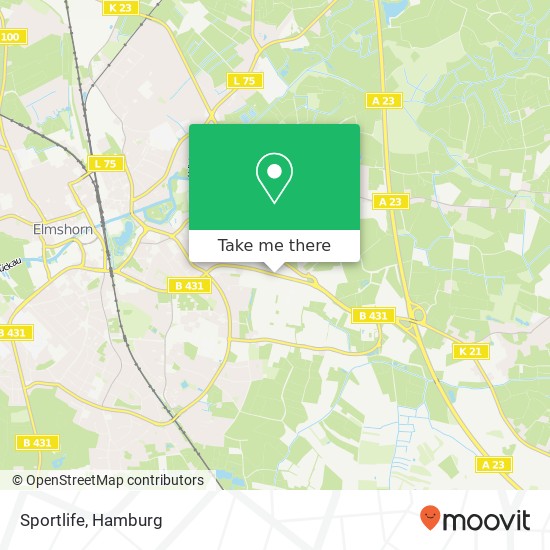 Sportlife map