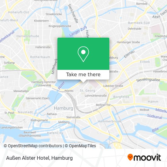 Außen Alster Hotel map