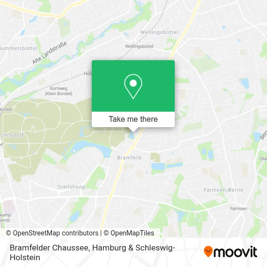 Bramfelder Chaussee map