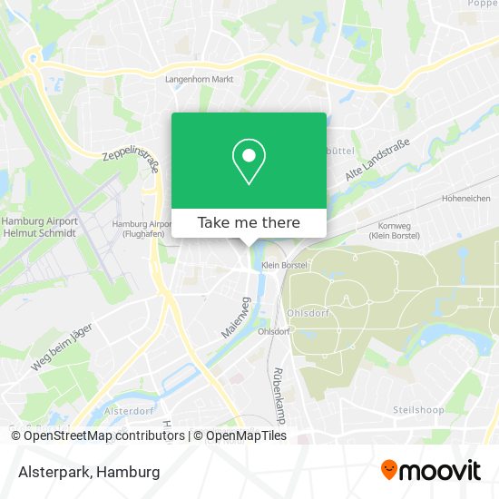 Alsterpark map