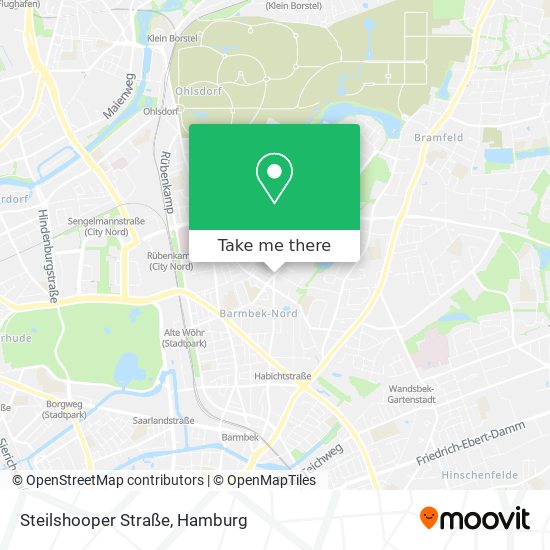 Steilshooper Straße map