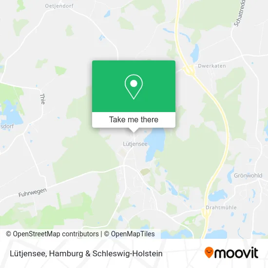 Карта Lütjensee