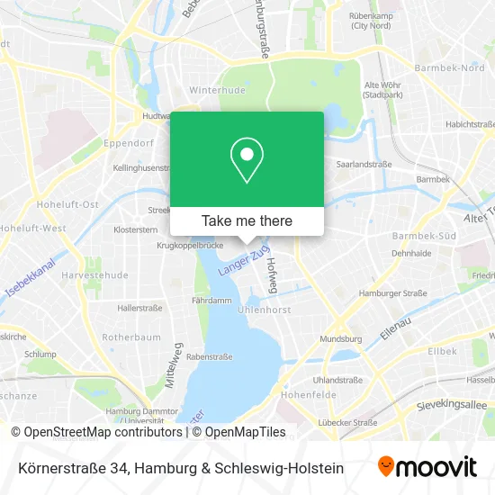 Карта Körnerstraße 34