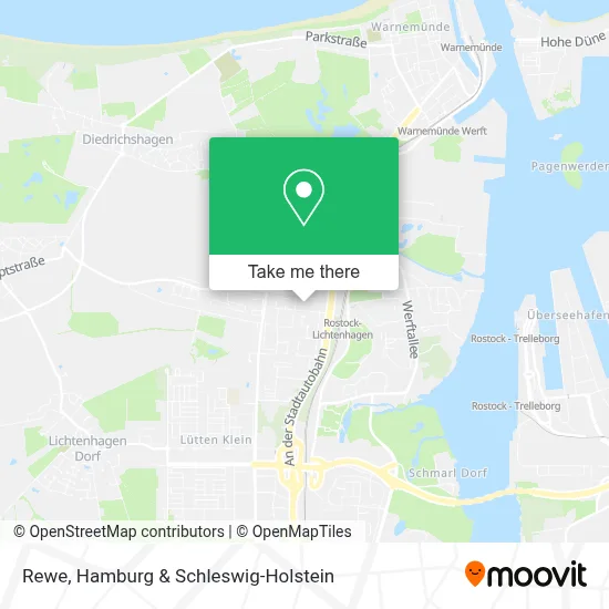 Rewe map