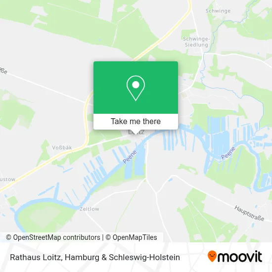 Rathaus Loitz map