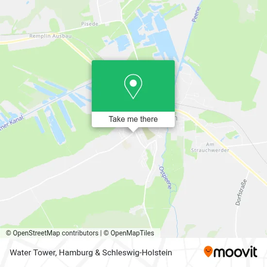 Wasserturm map