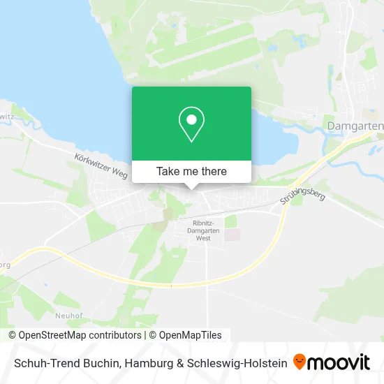 Schuh-Trend Buchin map
