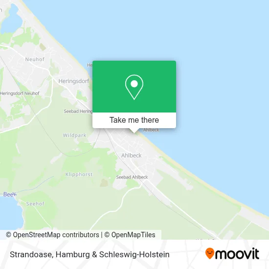 Strandoase map