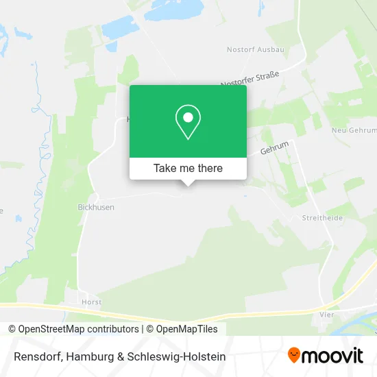 Rensdorf map