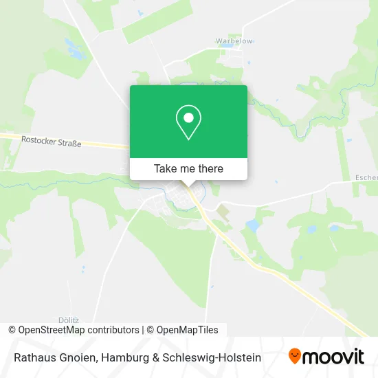 Rathaus Gnoien map