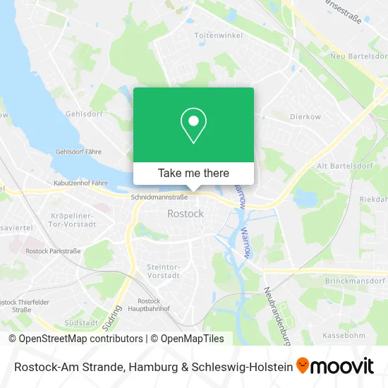 Rostock-Am Strande map