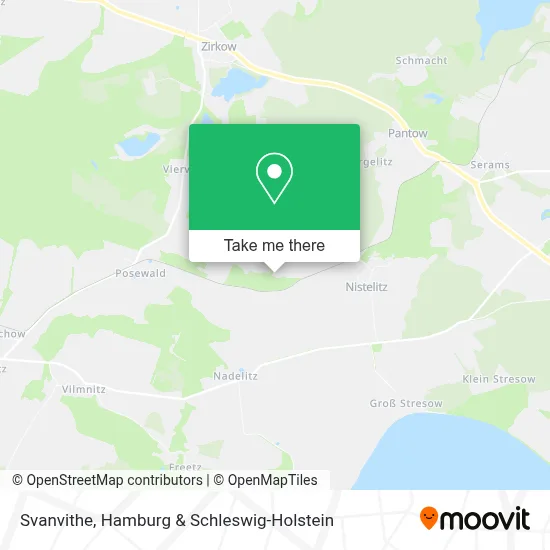 Svanvithe map