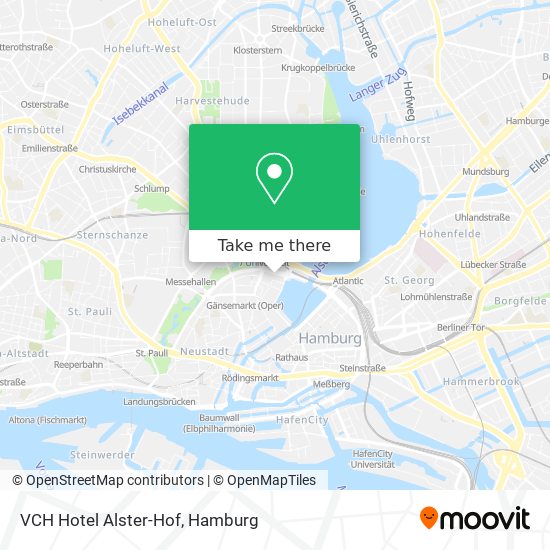 VCH Hotel Alster-Hof map